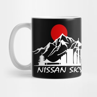 Nissan Skyline GTR R34, JDM Car Mug